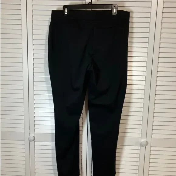 Rafaella Classic Black High Rise Slim Stretch Slacks 16 - Picture 2 of 6
